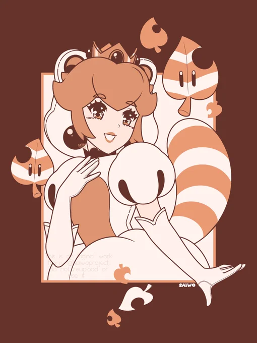 Hey! Autumn is here! 🍂

#PrincessPeach #autumn #Tanooki #TanookiPeach 