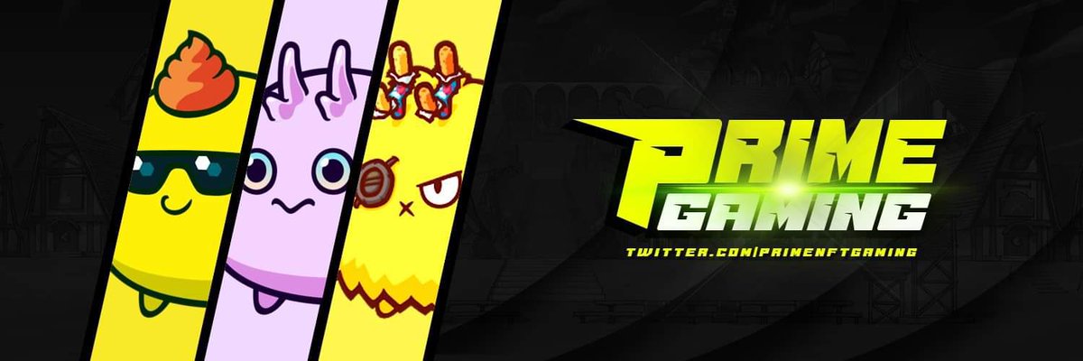 PrimeNFTGaming's tweet photo. What y’all think of our new banner? #AxieScholarship #AxieInfinity https://t.co/McKR9oqsKM