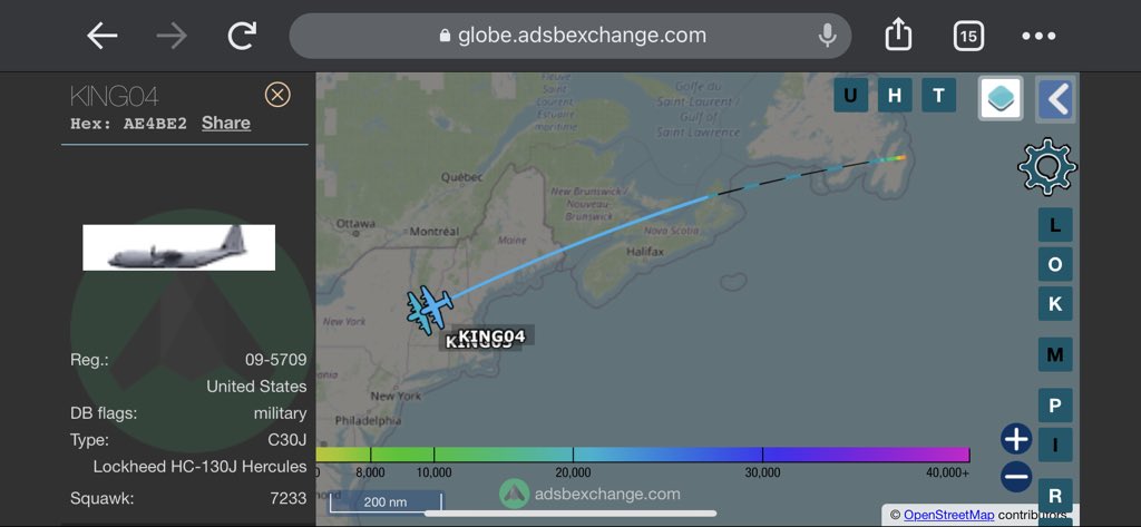 TheSnoopySnoop's tweet photo. #KING04 &amp; #KING05 update 👇

Departed #StJohn heading SW https://t.co/G9lpA5Yrve