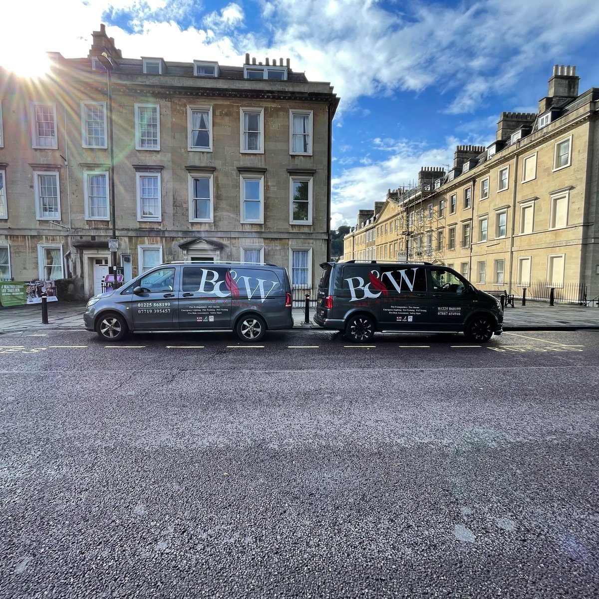 BathWestFire's tweet photo. Another busy day for #bathwestfire also having a good game of dodge the parking warden. A clear win for #BWSF https://t.co/xLMVdCyexe