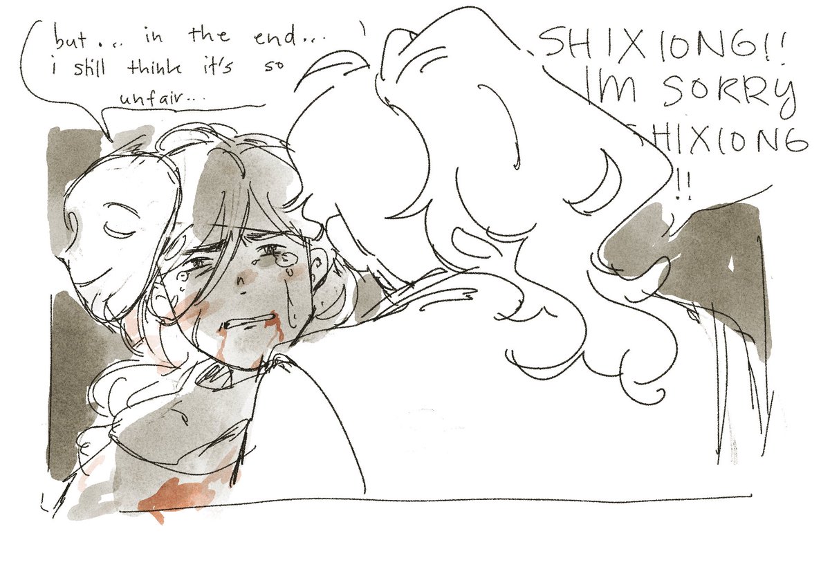 more tgcf scribbles ive accumulated the past week…..yin yu is….a relatable guy…… 