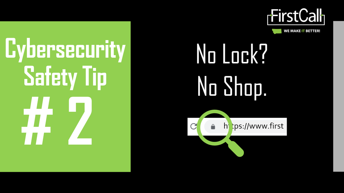 Stop visiting untrustworthy websites when shopping online! Just because the price may be low does NOT mean that your information will be safe with them when you make a purchase. No lock? No shop.