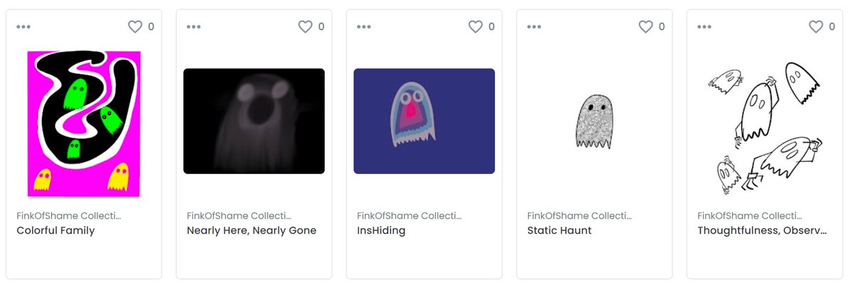 The Ghosts are now haunting the blockchain.

#nft #opensea #blockchain