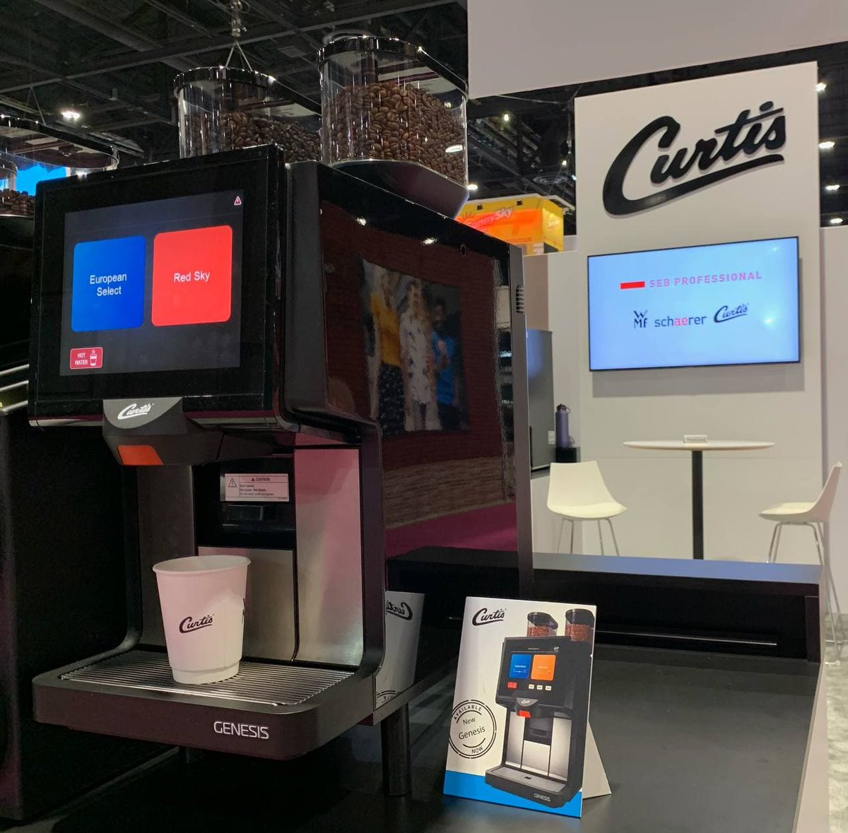 WilburCurtisCo's tweet photo. Welcome to Chicago! NACS 2021 is opening today! Stop by Curtis booth #4650 and see our new Genesis Bean-to-Cup Machine and all the great brewing and dispensing equipment from @WilburCurtisCo
#nacs2021 #cstores #singleservecoffee #consistency #brewingsolutions #freshcoffee https://t.co/9ZZsTa4NQ4