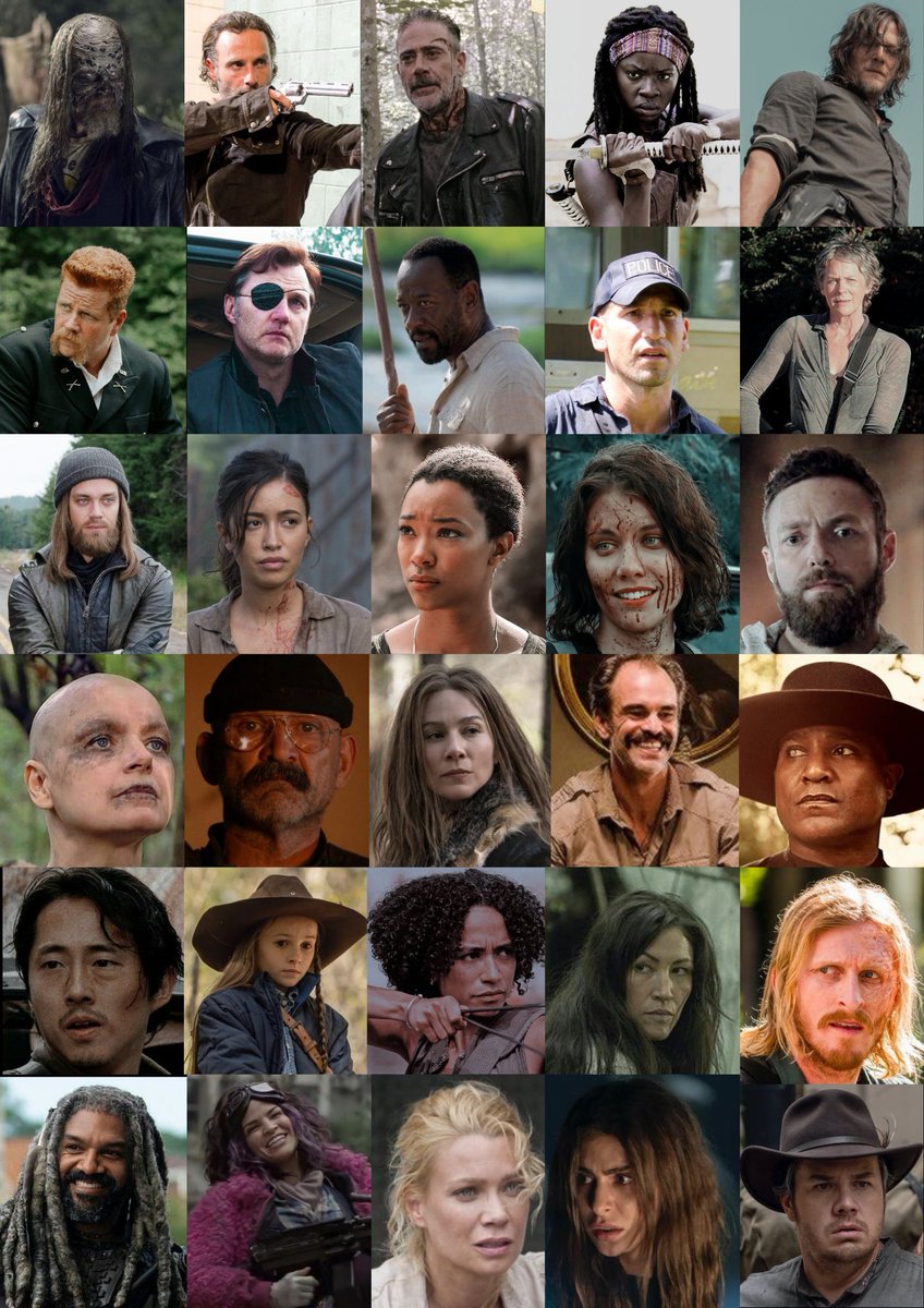 CUNTRAXES's tweet photo. CHOOSE YOUR #TWD APOCALYPSE TEAM

*you can only spend $500*

•first 2 rows are $100
•middle 2 rows are $50
•final 2 rows are $25 https://t.co/f0ECAIMhOy