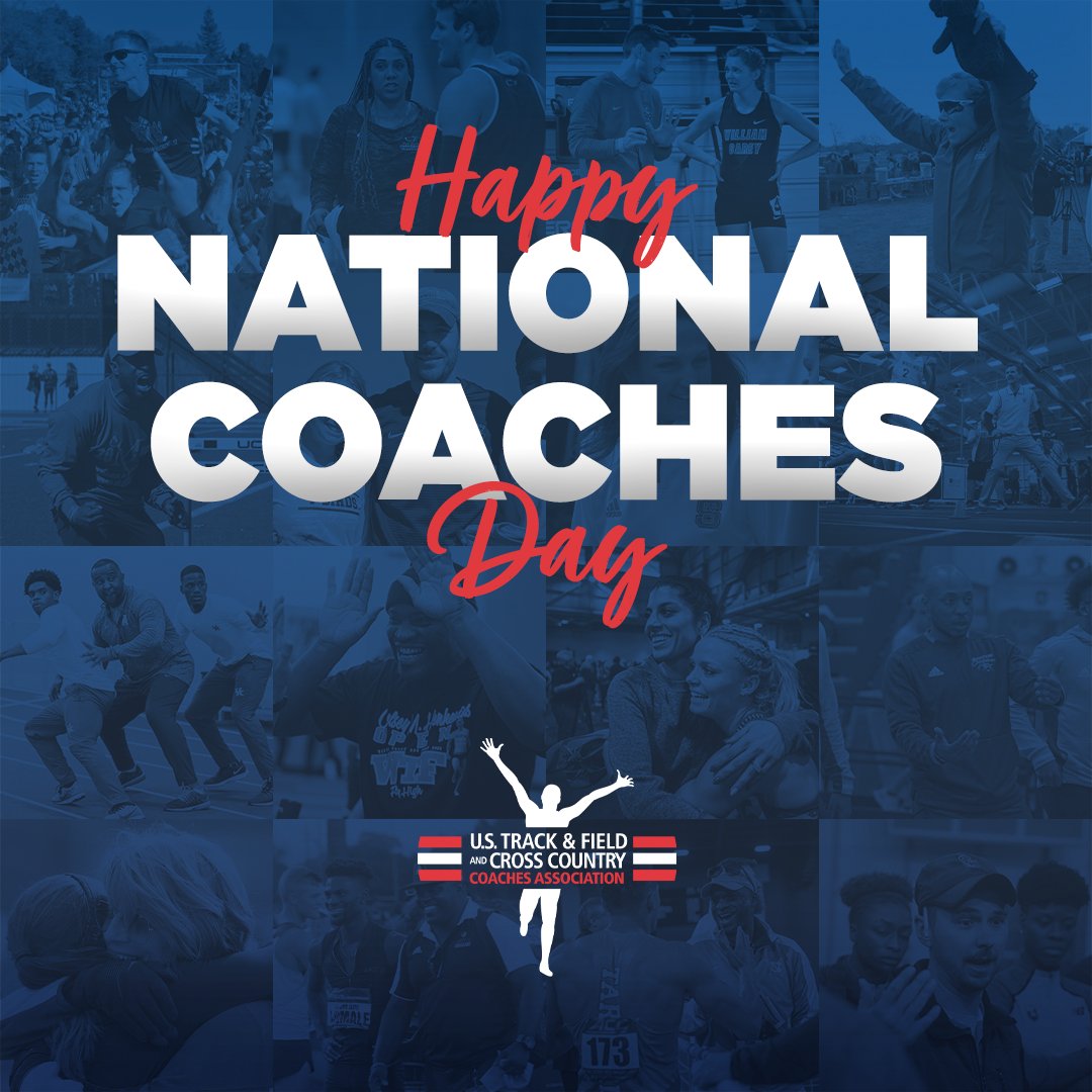 USTFCCCA's tweet photo. Happy 𝐍𝐚𝐭𝐢𝐨𝐧𝐚𝐥 𝐂𝐨𝐚𝐜𝐡𝐞𝐬 𝐃𝐚𝐲 from your friendly, neighborhood U.S. Track &amp; Field and Cross Country 𝗖𝗼𝗮𝗰𝗵𝗲𝘀 𝗔𝘀𝘀𝗼𝗰𝗶𝗮𝘁𝗶𝗼𝗻! https://t.co/qOsqFtwoVq