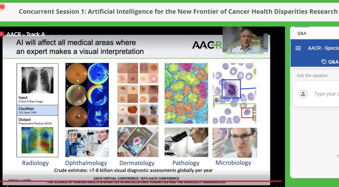 axiomhcs's tweet photo. Role of tech in addressing barriers to care #AACRdisp21 #AxiomThinkTank https://t.co/HME6zEbR5r
