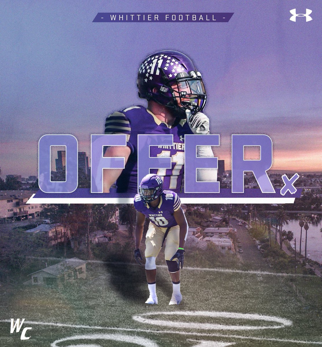 Blessed to receive an Offer from Whittier college!! <a href="/coachkage/">Tony Caljean</a> <a href="/MarshallMcDuf14/">Marshall McDuffie</a> <a href="/BayAreaLAB/">Coach “Quake” Joseph</a> <a href="/CDS_FBall/">CDS Football</a> @McelvaneyJr <a href="/Dbelton24/">Daniel Belton</a> @Qoach_Nick