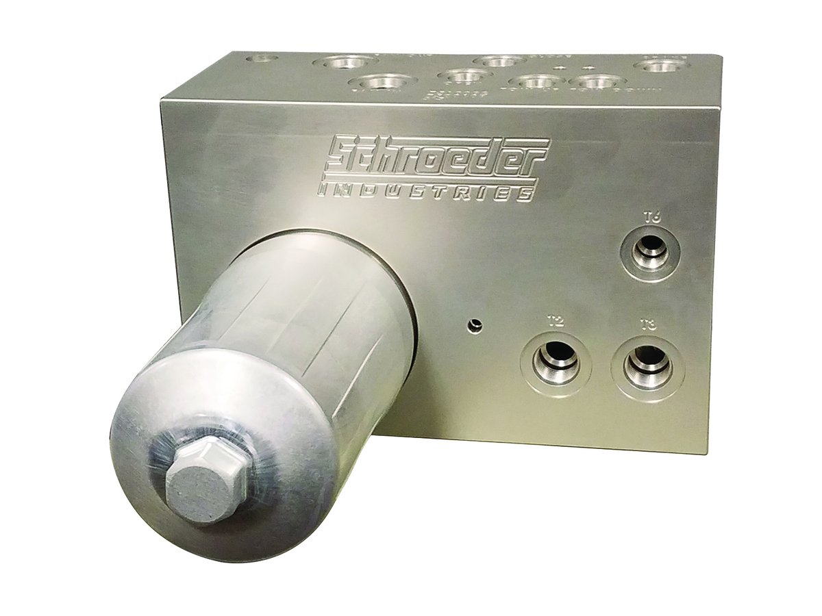"Manufactured in the United States themselves, these advanced manufacturing assembly blocks include Schroeder’s proven filtration solutions, providing a forced fluid conditioning checkpoint in an already existing manufacturing process." schroederindustries.com/high-pressure-… #manifoldspace