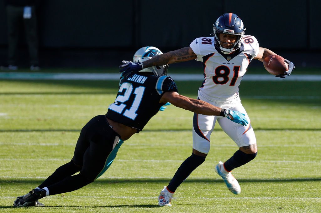 PFF's tweet image. The Carolina Panthers have the 2nd-best defense in the NFL, according EPA per play 

They just added the 2019 DPOY Stephon Gilmore 🤯