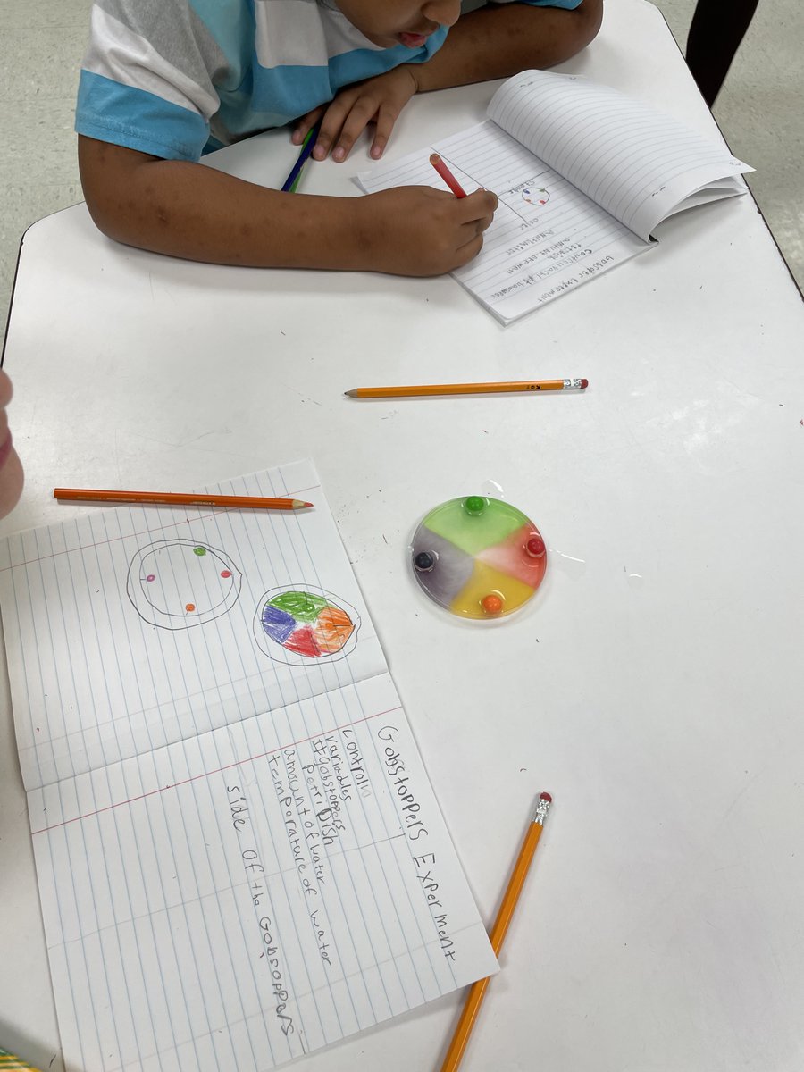 mgunnteacher's tweet photo. GSES 5th graders learning the difference between an experiment and an investigation while using Gobstoppers! #sciencesuperheroes #pascoscience @pascoschools @LesleyKirkley @ClaraCraig76 https://t.co/A9rO8GRLNJ