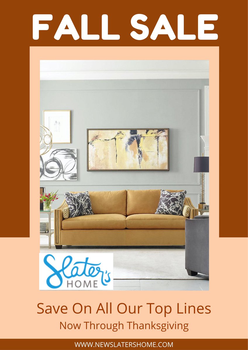 slatersmerced's tweet photo. 🍂FALL SALES EVENT🍂 going on now through Thanksgiving. Enjoy big savings on all our top lines! #slatershome #slatersmerced #shopslaters #welovefurniture #interiordesign https://t.co/5ZmpeOUEj2