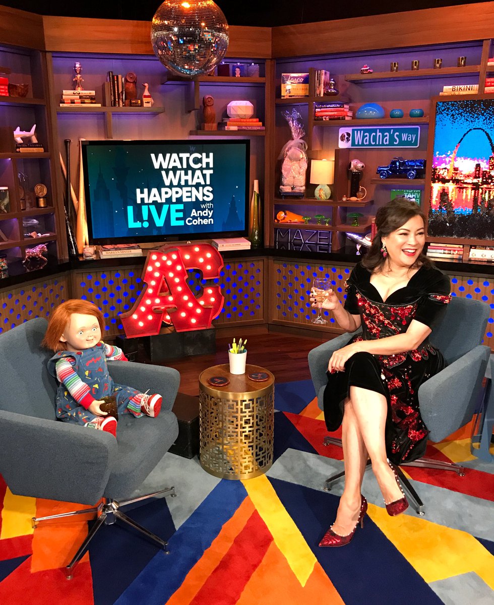 Tonight I will be appearing on “Watch What Happens Live” with <a href="/doritkemsley1/">Dorit Kemsley</a> Start tweeting your questions to @andy now! #chucky