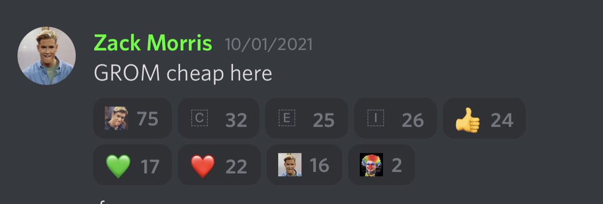 Gabetrades1's tweet photo. @MrZackMorris To be fair this MFer told you $GROM was cheap at $3. You just gotta listen. 🐐 https://t.co/gGAvWgcsL7