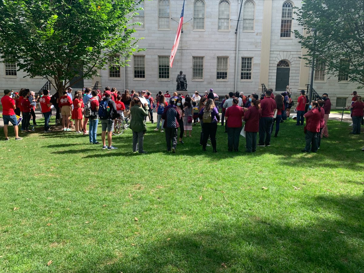 thelaborguild's tweet photo. @JackFell8 Jack Fell joined the Harvard Grad Students Worker's Union in their strike for better pay, better treatment, and more power in the workplace: https://t.co/3YIeDnbko2
