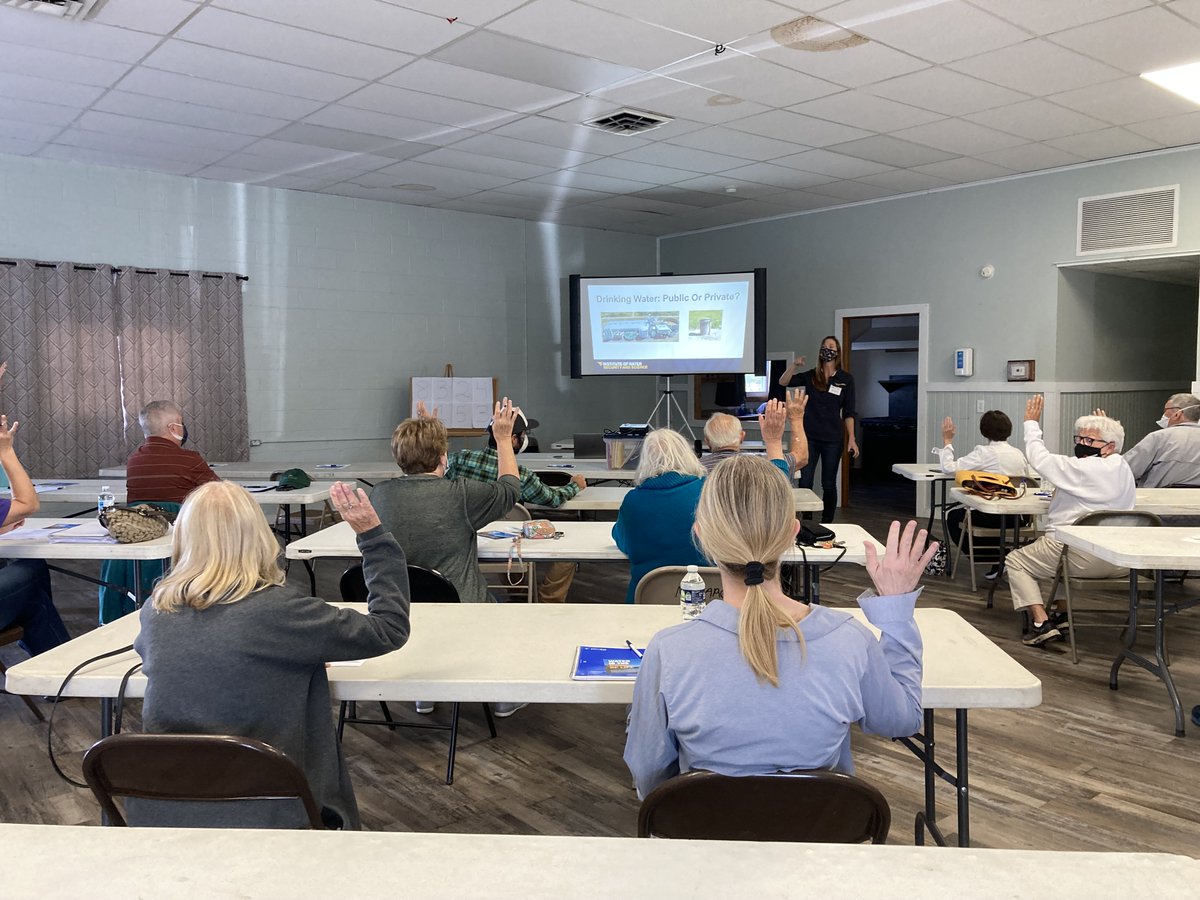 Learn the importance of safe drinking water during an upcoming <a href="/WVU_IWSS/">WVU Institute of Water Security and Science</a> Workshop:

💬 Drinking Water Testing Program 
📆 October 30 
⏰ 10:00 to 12:00
📍 Clarksburg

Register to attend: go.wvu.edu/octwater.