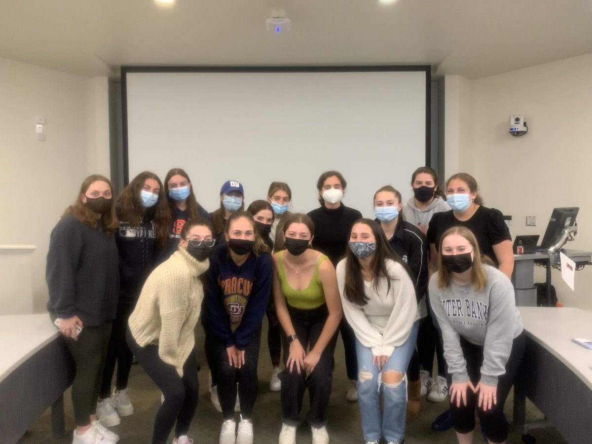 Thank you to all who attended last night’s meeting! And a very special thank you to Jillian Barry of Rookie Road @rookieroad for taking the time to speak to us! 

Please make sure to RSVP to our SPM Alumni Event by emailing Nicole Cost <a href="/NicoleICost/">Nicole Cost</a> #womeninsports #sportsbiz