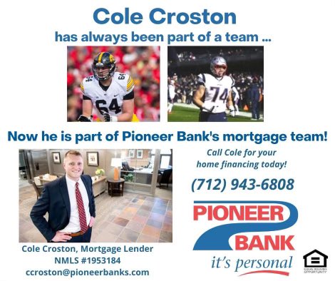 pioneerbanks's tweet photo. Mortgage rates are at near all time lows. Contact @Cole_Croston today! https://t.co/A70p7EdjLY
