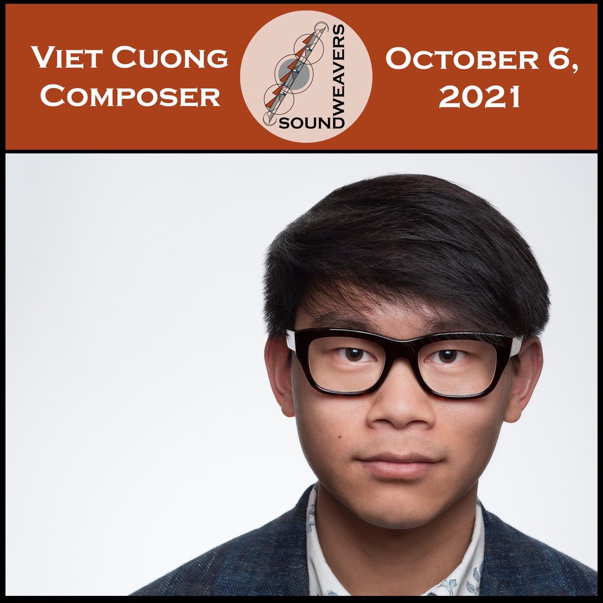 SWchambercast's tweet photo. Episode 2.3 with @vietcuongmusic just dropped! Find us in all the usual places, including:

Anchor: https://t.co/vVS8T20n1U

Apple: https://t.co/ThwrV4haGh

Spotify: https://t.co/ZjeMXGlB9I

#podcast #music #newmusic #interview #composer #composition #musiced #industrypodcast https://t.co/U0BVl3Lcrs