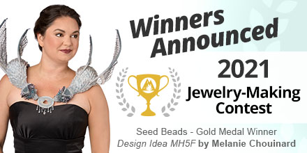 FireMtnGems's tweet photo. Announcing the winners for the 2021 Fire Mountain Gems and Beads Jewelry-Making Contest! View all the finalists and winning designs here: https://t.co/G44t4PCpaf
#2021JewelryMakingContest #FMGContest https://t.co/9iMexIYw9H