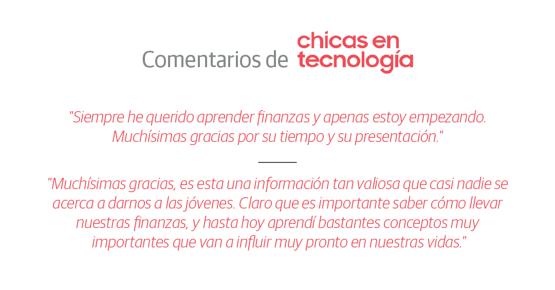 Fundabcociudad's tweet photo. Junto a @chicasentec dimos el webinario de Finanzas para Crecer. La convocatoria generó un gran interés en las jóvenes de la comunidad.
El webinario ya está subido a #webinariocet dónde +2000 personas de América Latina tienen acceso.
#InclusiónFinanciera #educaciónfinanciera https://t.co/fD9C7bKX9G