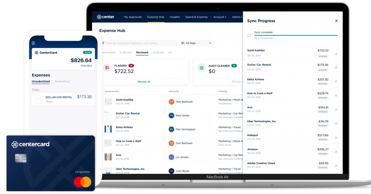 CenterSpendOps's tweet photo. Center's powerful configuration tools automatically turn expenses into GL entries so you can book to your ERP correctly the first time, every time. 

Learn more about Center’s ERP integrations and intelligent expense categorization: https://t.co/rd7PnSB2Vx https://t.co/TjZVUzWf0r