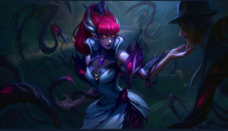 carmensandwich's tweet photo. Sorteo skins gracias a #RPP Y @lol_es que incluye personaje + skin +chroma!!😊 (solo para EUW)

De Zyra pesadilla en la ciudad sin ley y Tryndamare heraldo del caos! 🤪

Para participar debes:
-Seguirme + RT + like al tweet

Tenéis hasta este domingo 10 de oct! Mucha suerte! 💃🏼 https://t.co/WpwkPcUVZ6