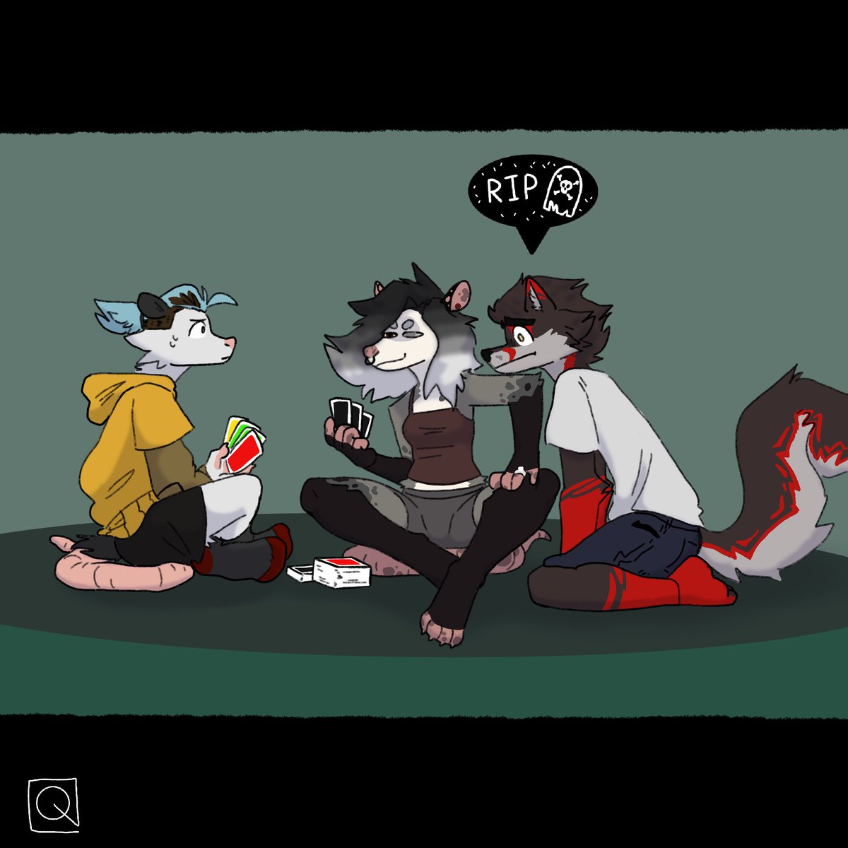 uno night, I think Quark is about to be destroyed