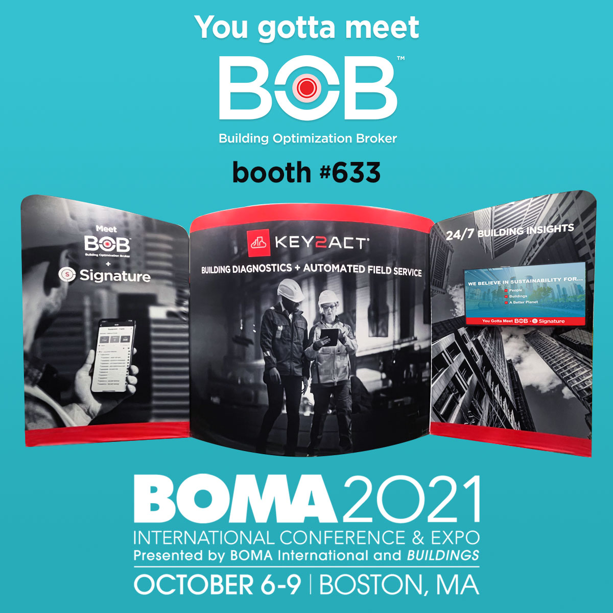 keytwoact's tweet image. Learn how to improve energy, comfort and more. You Gotta Meet BOB! Visit booth #633 at #BOMA2021

#buildinganalytics #smartbuildings #buildingautomation #connectedbuildings #intelligentbuildings #hvac #hvactechnicians #mechanicalserviceproviders #Key2Act #MeetBOB