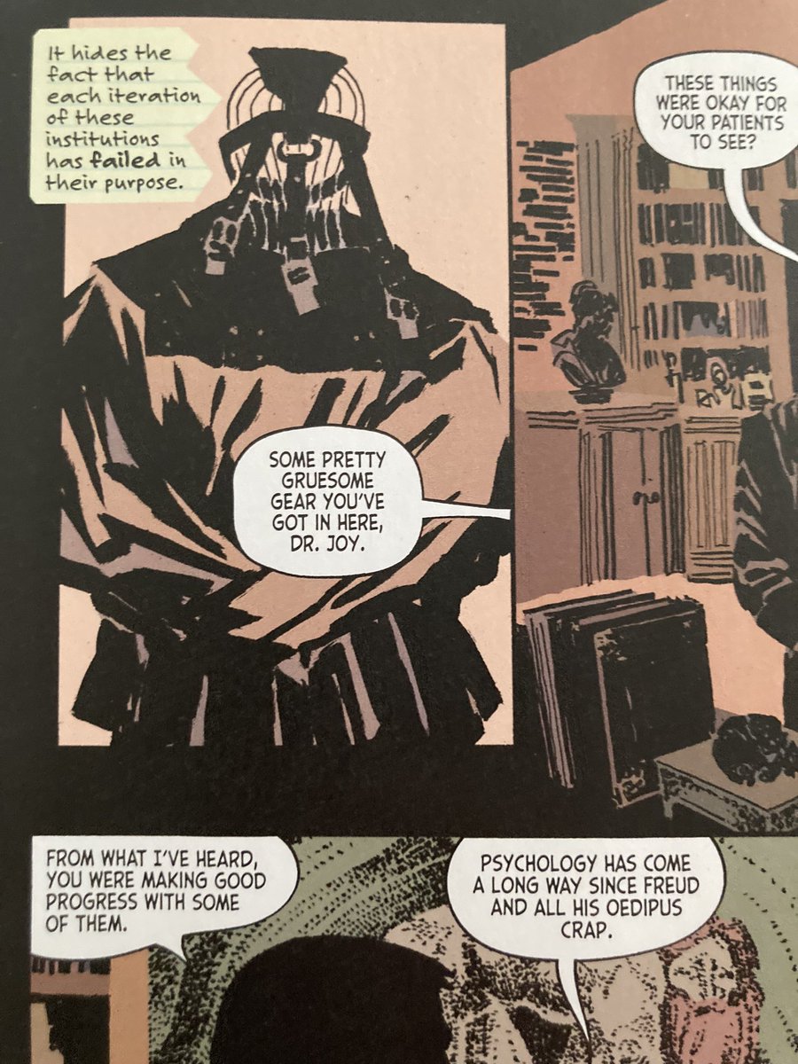 P03TH3IR's tweet photo. Coolest thing ever @DanPGWatters, Dani, @Dragonmnky and @adityab! #CoffinBound in #ArkhamCity! @DCComics @ImageComics https://t.co/hr6tUDz4ZT