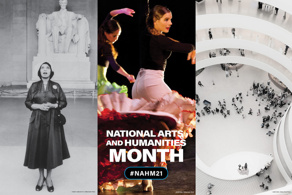 We’re celebrating the 35th anniversary of National Arts and Humanities Month along with our friends at <a href="/US_IMLS/">IMLS</a> and <a href="/NEHgov/">National Endowment for the Humanities</a>! 

How do the arts and humanities positively impact your life? 

#NAHM21 #NAHM