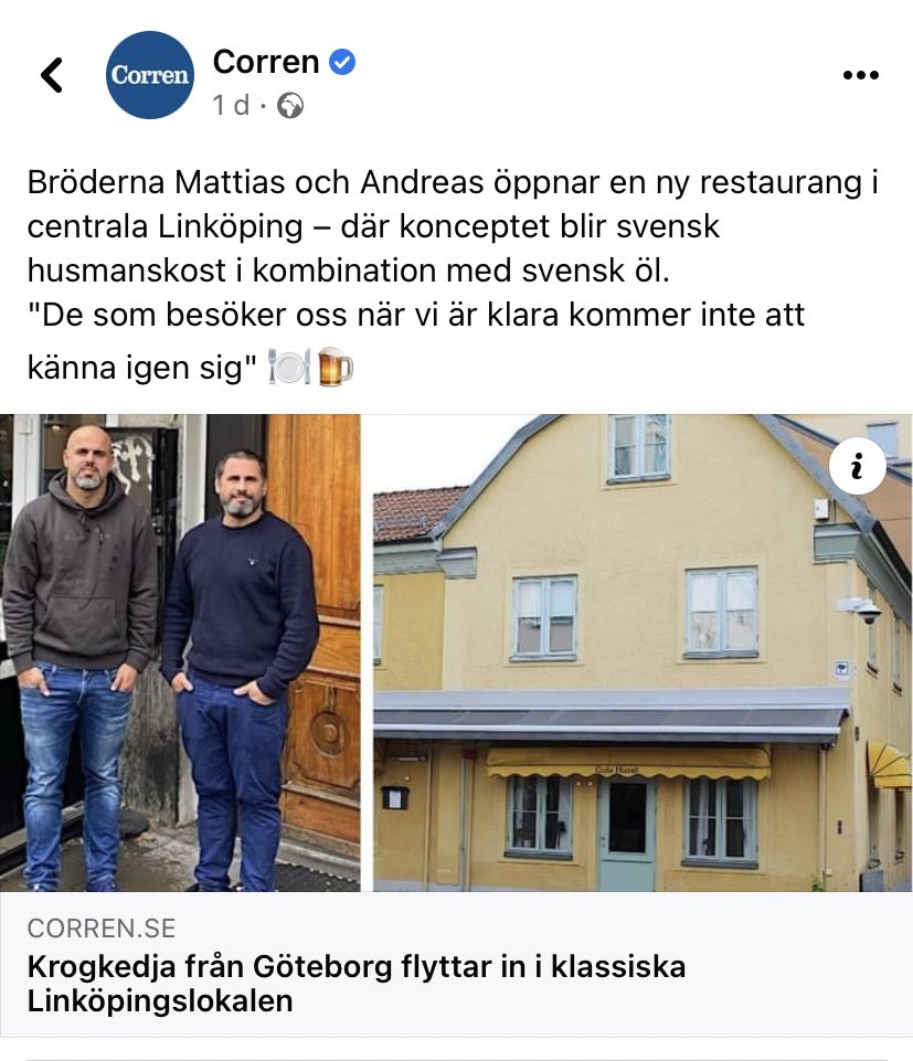 Ölstugan Tullen i Linköping, grattis🍻