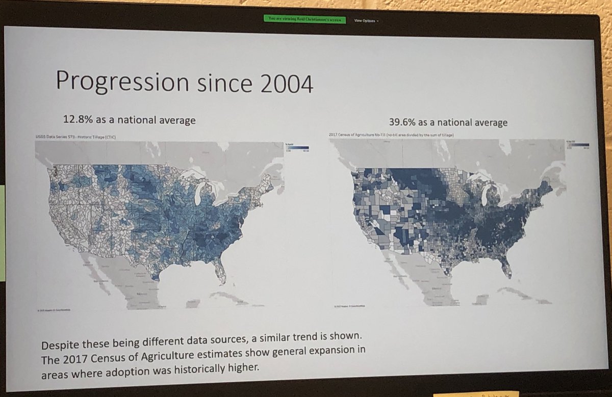 SpanishWoodBio's tweet photo. Great webinar of @ChristiansonRD!! What does no-till adoption success look like? #IDROPTeam #IowaLearningFarms https://t.co/7WVYa292ys