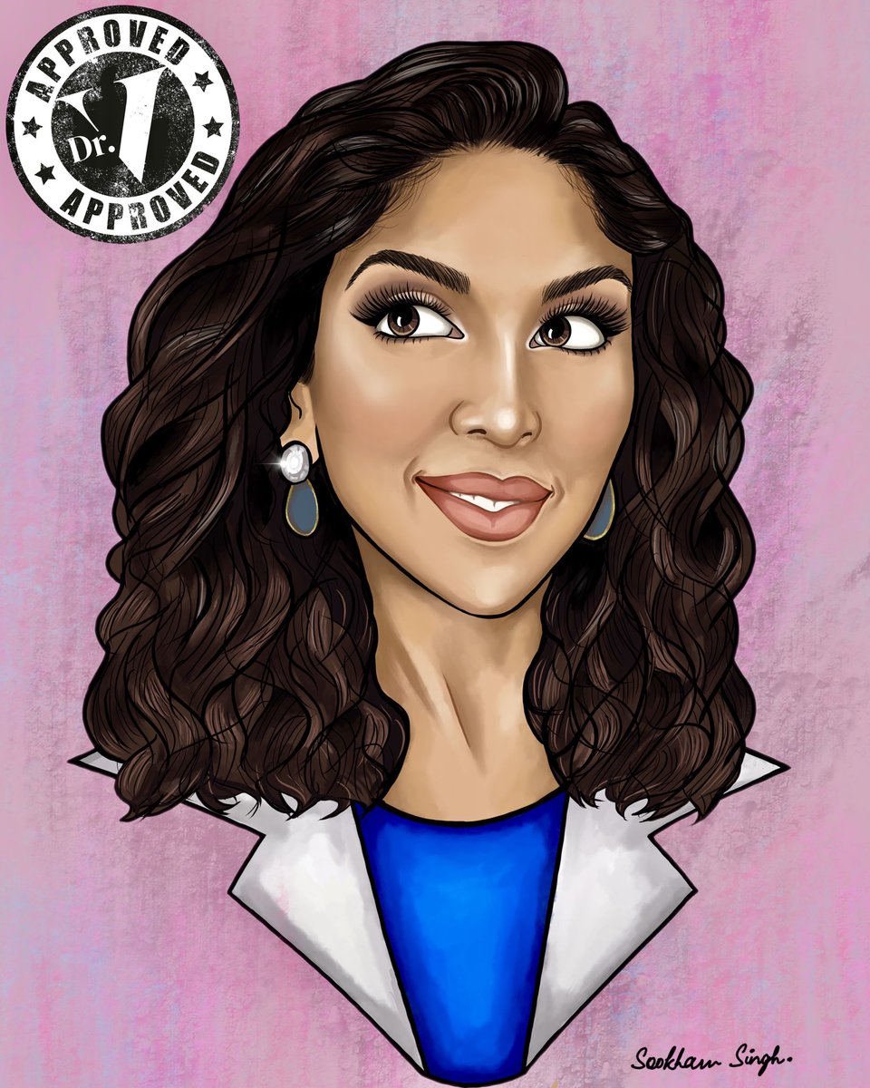 SookhamSingh's tweet photo. I had so much working on this commissioned piece for @DrVanitaRattan ‘s merch, who is a doctor and cosmetic formulator for our skin of color community. If you haven’t already, do check out her youtube channel for amazing information on skin of color. https://t.co/hhZiyndHd2