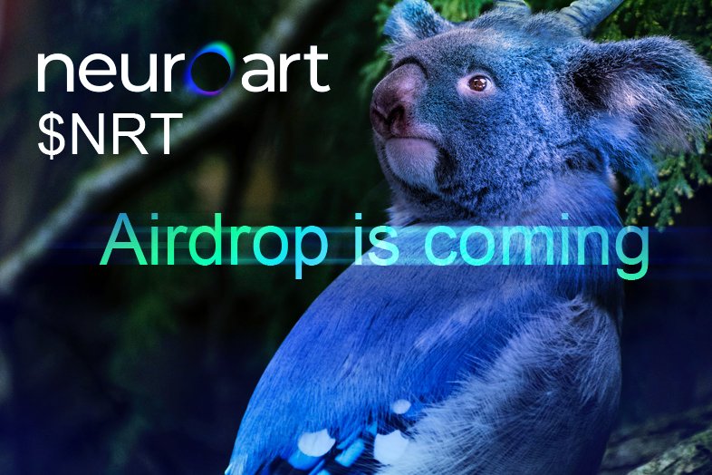 Neuroart_io's tweet photo. We plan to organize an airdrop in the next few days. The lucky ones who will be on the whitelist will get 1000 $NRT. To make sure you don't miss any activity - stay tuned
#Neuroart $NRT #airdrop #comingsoon https://t.co/6FvcuzaObc