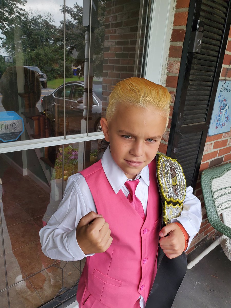 @CodyRhodes someone is ready for their first #AEWDynamite in #Philadelphia @AEW #nightmarefamily