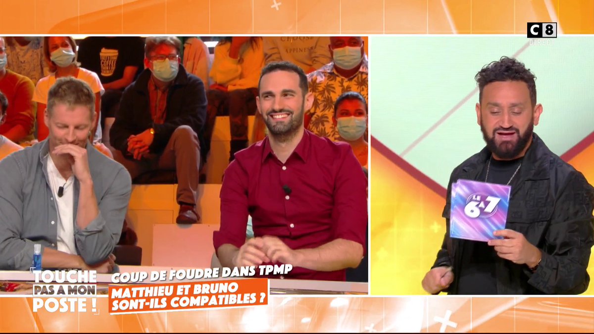 Bruno des #12CoupsDeMidi et <a href="/Mdelormeau/">Matthieu Delormeau</a> sont-ils compatibles ? 😍 #TPMP