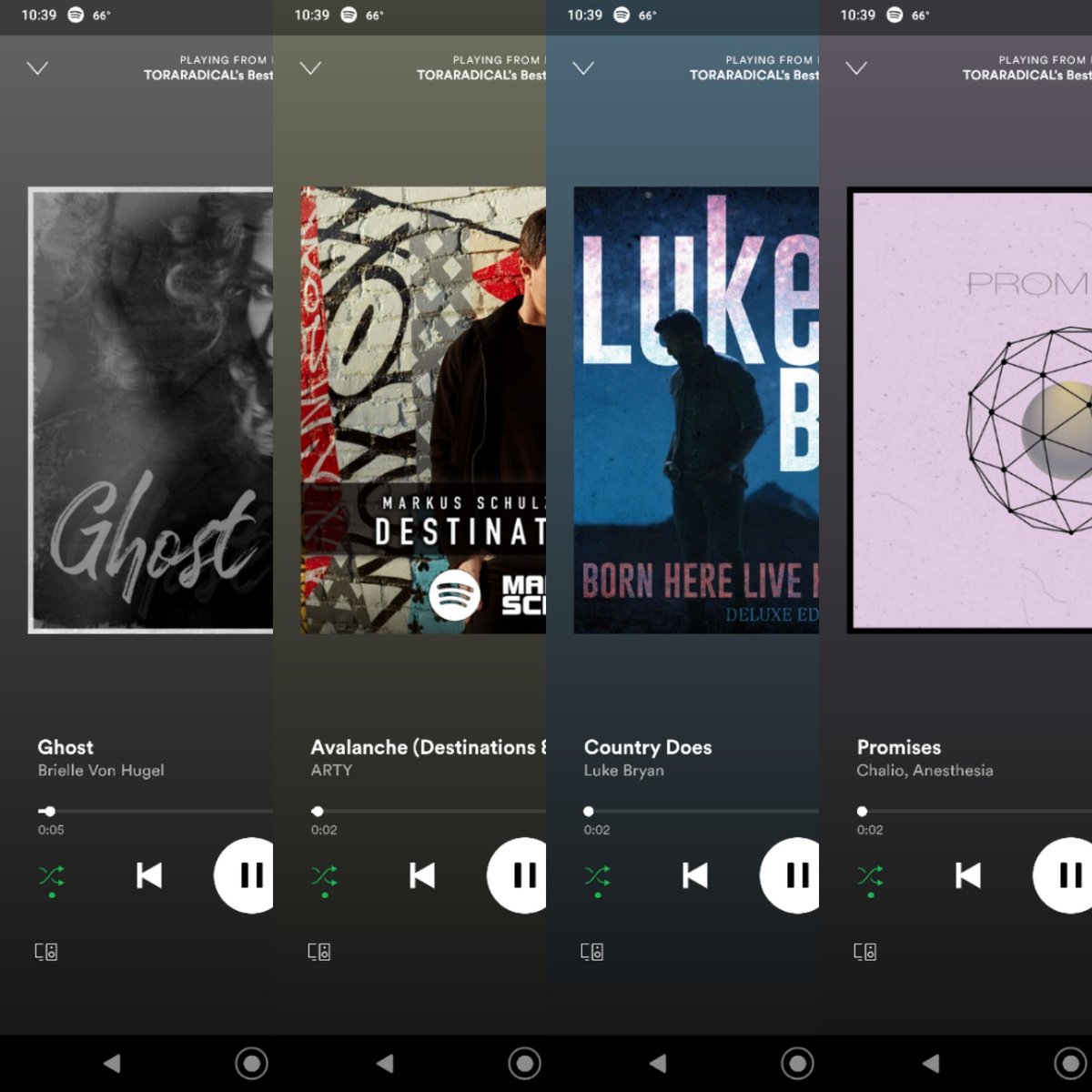 DJSangsta's tweet photo. #First4Songs on 10-6-21: #Ghost by #BrielleVonHugel, #Avalanche by #Arty remixed by #MarkusSchulz, #CountryDoes by #LukeBryan, #Promises by #Chalio and #Anesthesia.

#music #DJSangsta #musicislife #Spotify #musicismyescape #oooShiny https://t.co/GP2MBXNISw