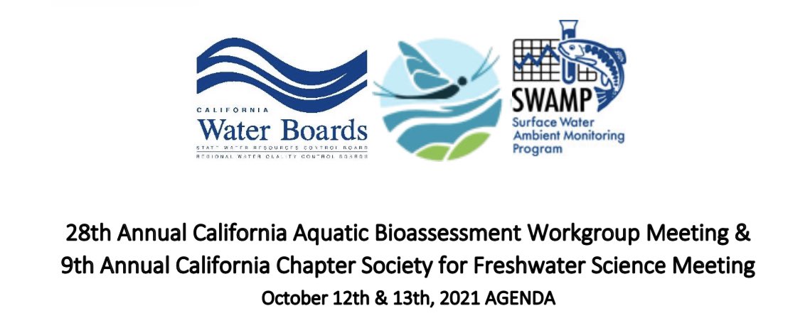 CalSFSsocial's tweet photo. The annual joint @swamp_water_ca-#CalSFS meeting will be Oct 12-13!
Register before Oct 11 to receive meeting updates and the zoom link. Attendance is $ free and our virtual format makes it even easier for anyone to attend! Find updates and the agenda at https://t.co/iXvwY78mvP. https://t.co/sopFz4162N