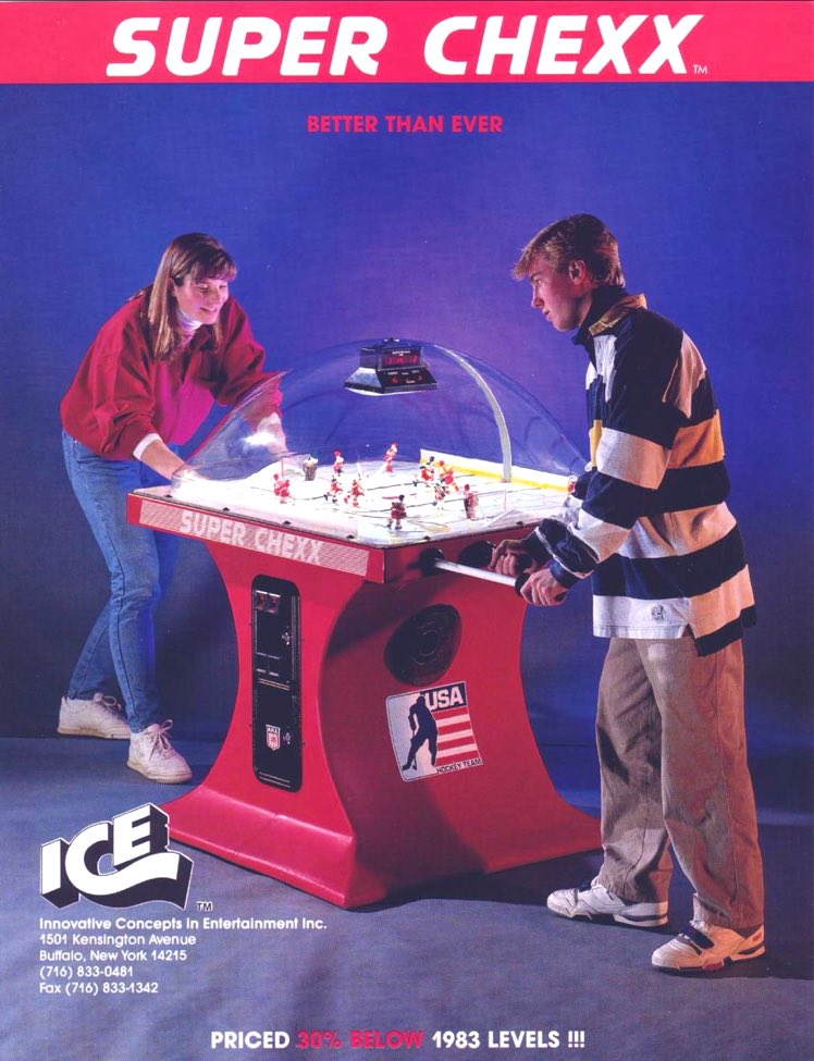 Today in 1983, this girl delivers a serious blow to the Soviet Union when she defeats her boyfriend at bubble hockey. Distraught by the loss, he joins Cobra Kai.