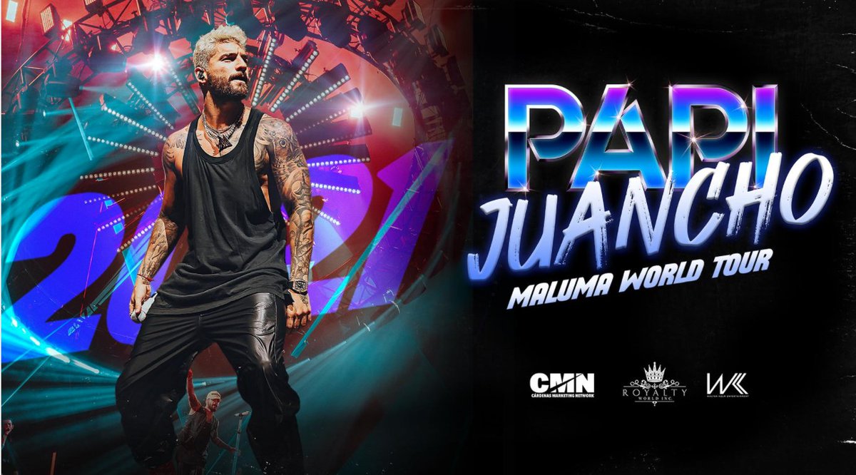 VirginRadioTO's tweet photo. . @DamesNellas has your chance to win tickets to see @maluma when he brings his Papi Juancho Tour to the Scotiabank Arena on October 21!

Click here for all the details - https://t.co/4zsFFxuY7H https://t.co/k6MERx2rwl