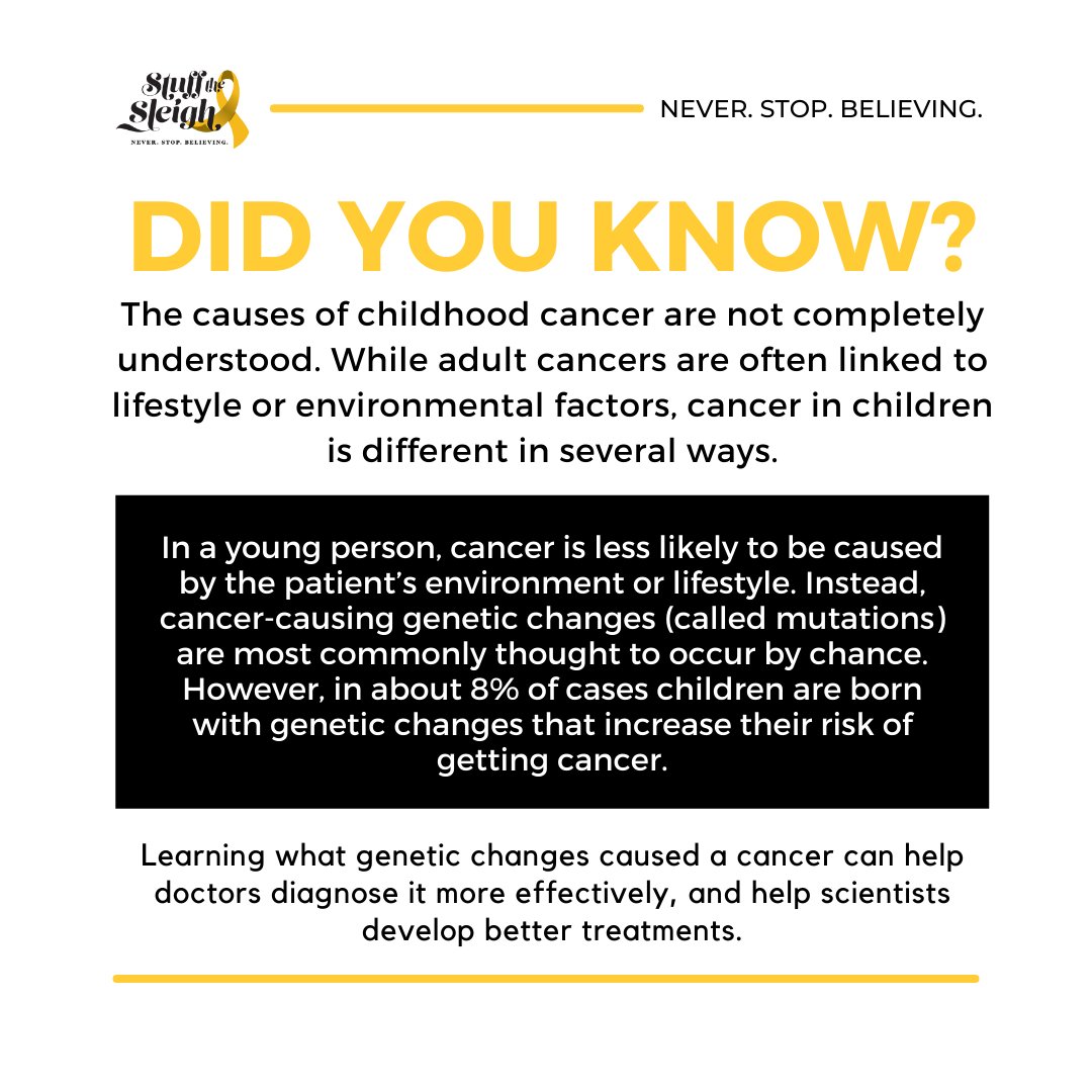 Did you know that the causes of childhood cancer are not completely understood? While adult cancers are often linked to lifestyle or environmental factors, cancer in children is different in several ways.