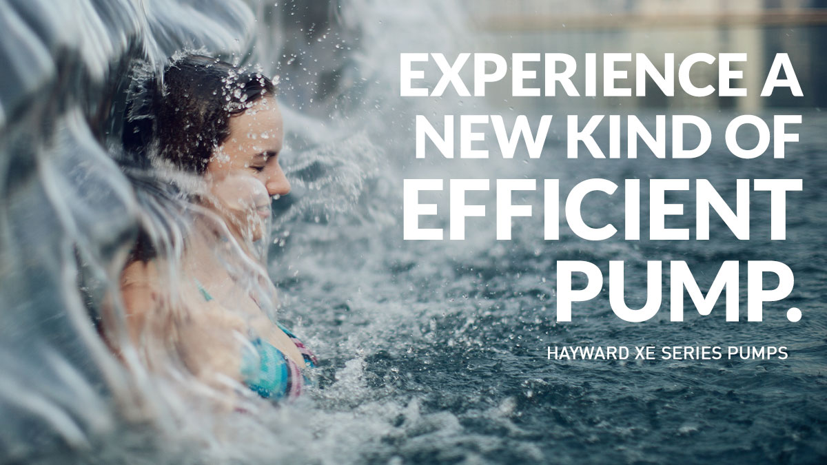 HaywardPool's tweet photo. XE Series #pool pumps are priced up to 30% less and more efficient than competing models. Because #webuildbetter https://t.co/kp7VULO51m https://t.co/koguD3EuVL