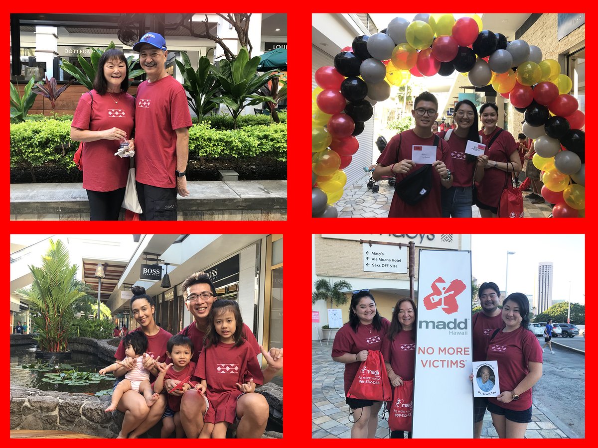 Our Power Walker Team raised $2572 and had 115 participants (the most participants from any one team) in this year’s Walk Like MADD Virtual Event! Mahalo to all who helped make this event a success and for helping to keep our community and roads safe. <a href="/MADD_HI/">MADD Hawaii</a>