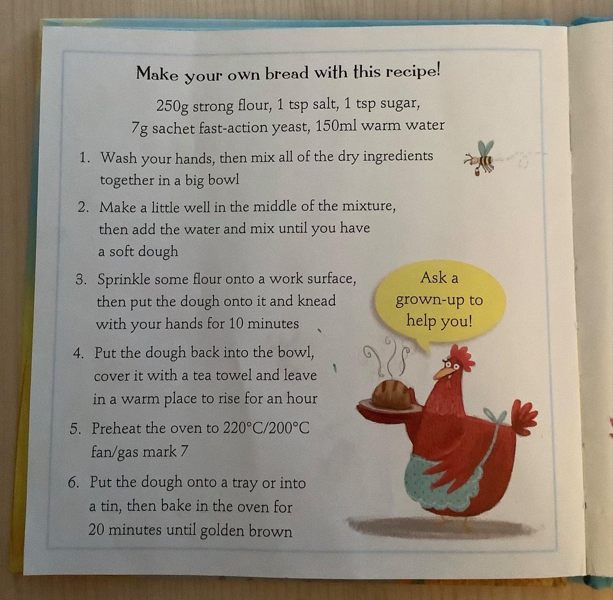 ScotsCornerELC's tweet image. Children bringing the story to life by following the recipe in the ‘Little Red Hen’ story! 🐓🍞🌾#RealLifeExperiences #EarlyYears #ChickenBread