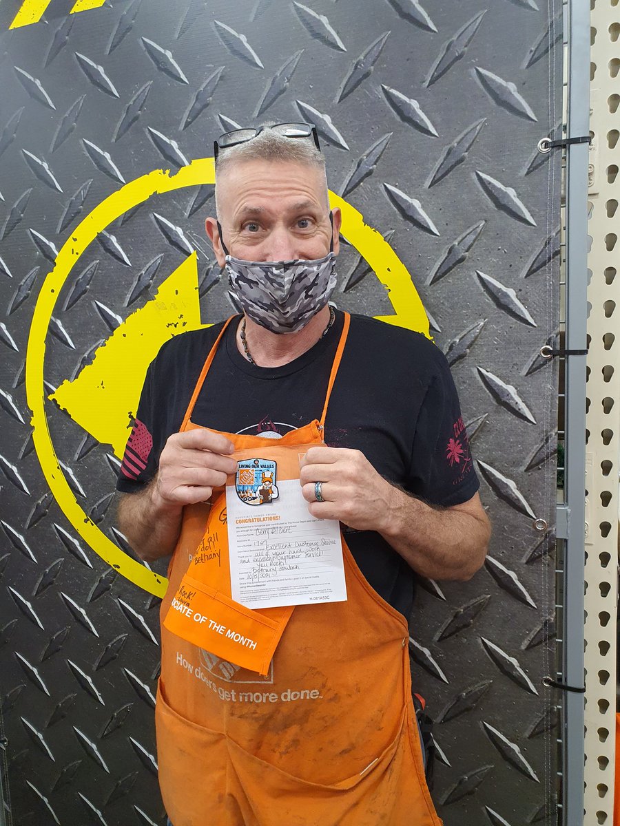 Everyone join me in congratulating OFA Jerry for being chosen as Special Service Associate of the month! He goes above and beyond to help associates and Customers! Thank you for all that you do! <a href="/BethanySombati/">Bethany Sombati</a> <a href="/knic0729/">Kristie Nicholson</a> #BleedingOrange