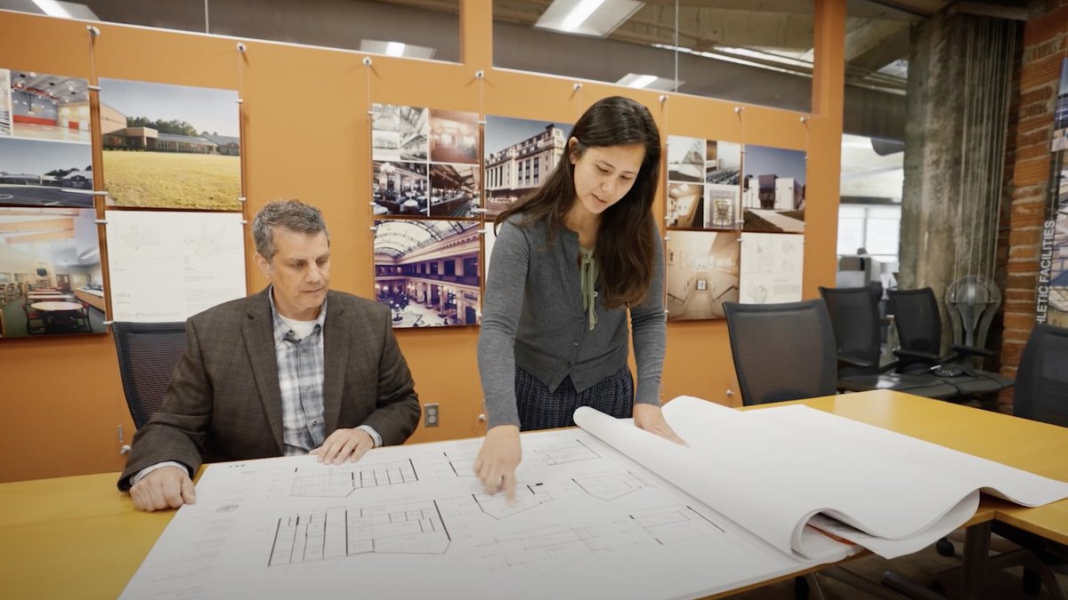 The architectural team of BSHM and Bohlin Cywinski Jackson share their vision and engagement approach for the new Quaker Valley High School in a recent video: youtube.com/watch?v=Cql1vz…