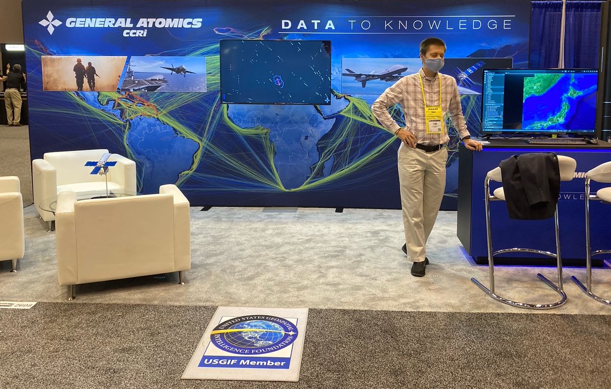 If you're at #GEOINT2021, come visit us at booth #2608!