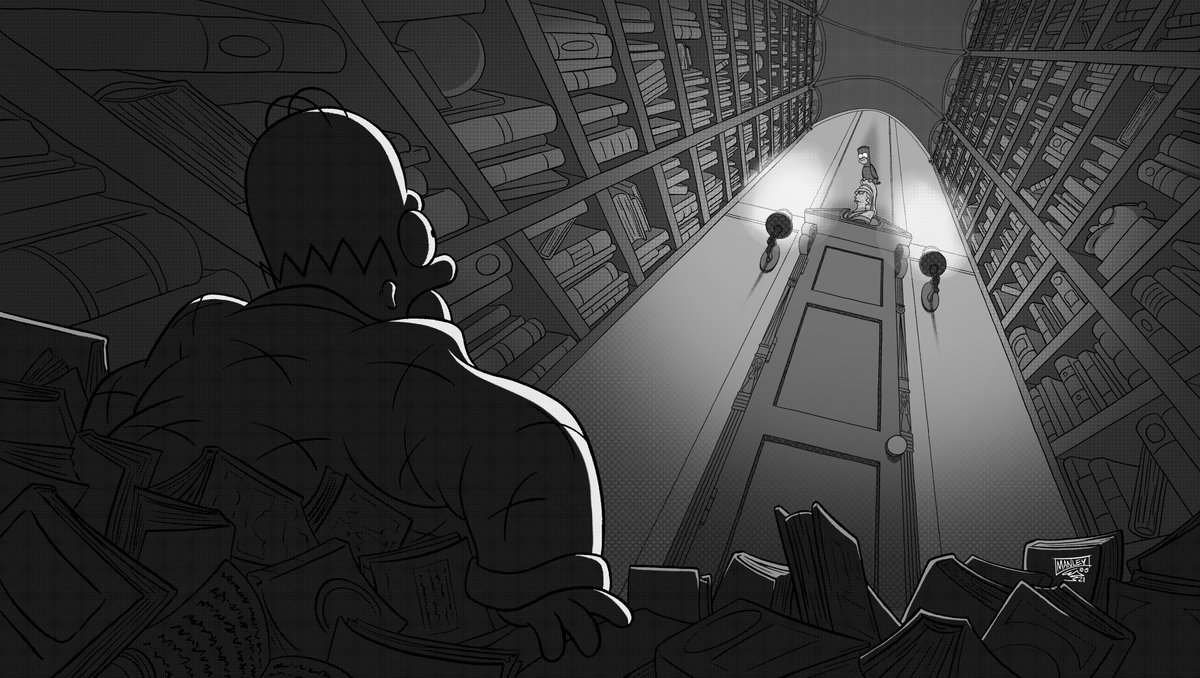 AndyManley3's tweet photo. Treehouse of Horror I: The Raven #thoh #TheSimpsons #simpsons #bart #bartsimpson #homer #homersimpson https://t.co/Swr7zcgCAN