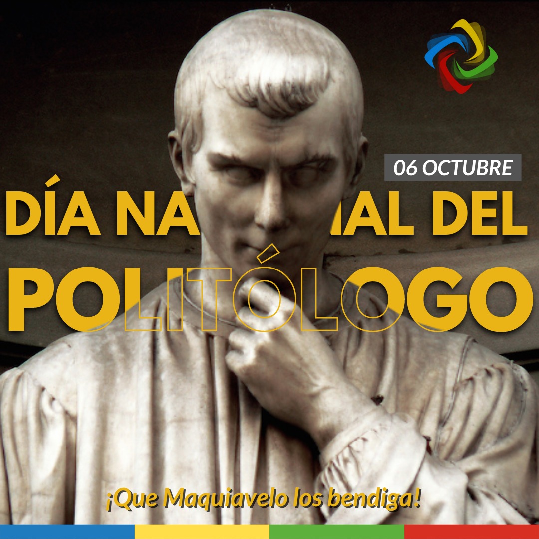 FEVECIPOL's tweet image. #DíaNacionalDelPolitólogo | ¡Feliz día a los presidentes de las familias venezolanas!

Hoy se conmemora el Día del Politólogo, en honor a todos aquellos profesionales que se dedican al estudio del poder, sus medios y relaciones.

¡Que Maquiavelo los bendiga ⚡!